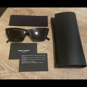 Yves Saint Laurent Cateye Frame Sunglasses